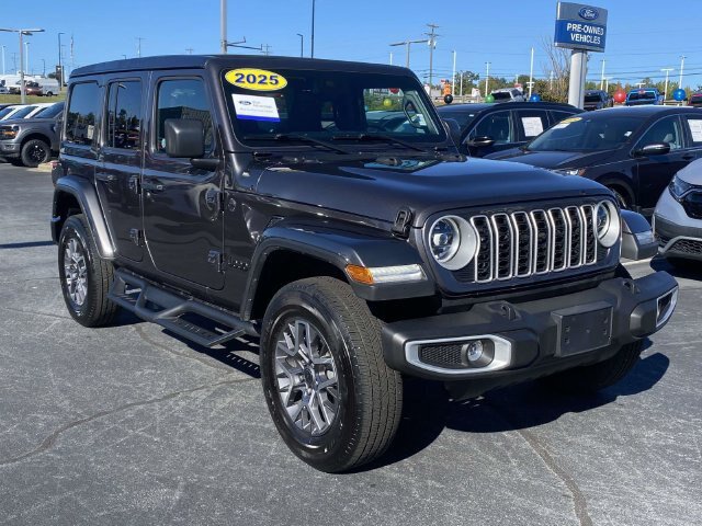 Used 2025 Jeep Wrangler Unlimited Sahara w/ Safety Group