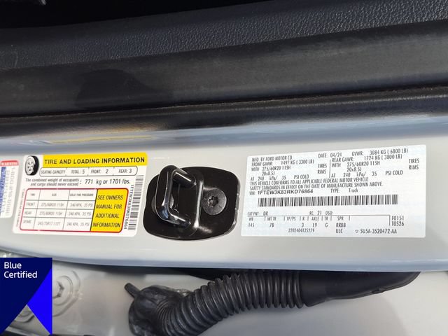 Certified 2024 Ford F150 XLT w/ Equipment Group 303A High RWD image 38