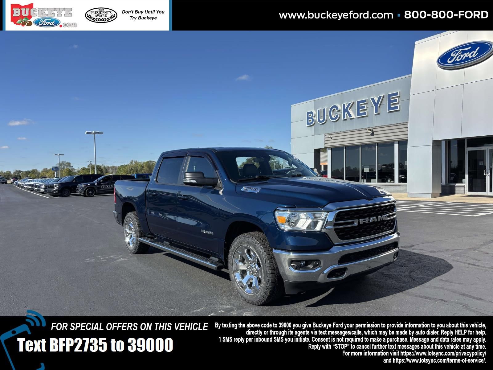 Used 2022 RAM 1500 Big Horn