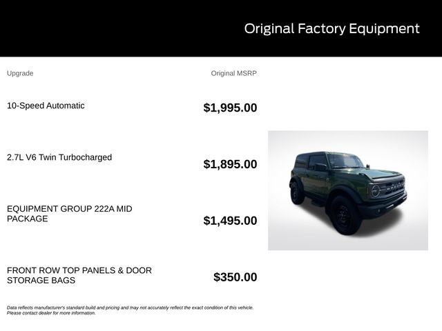 Certified 2023 Ford Bronco Big Bend AWD/4WD image 11