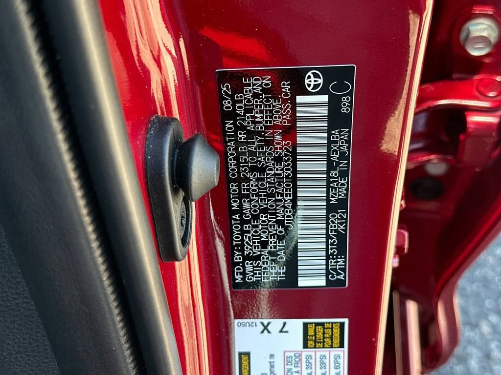 Used 2026 Toyota Corolla LE w/ LE Premium Package FWD image 26