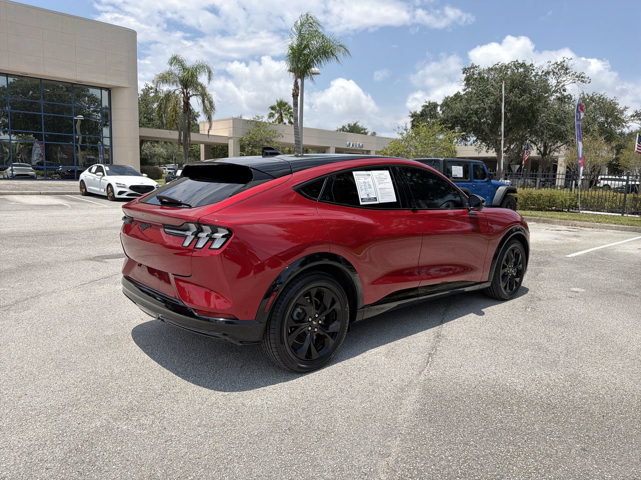 Certified 2023 Ford Mustang Mach-E Premium w/ Mustang Nite Pony Package RWD image 3