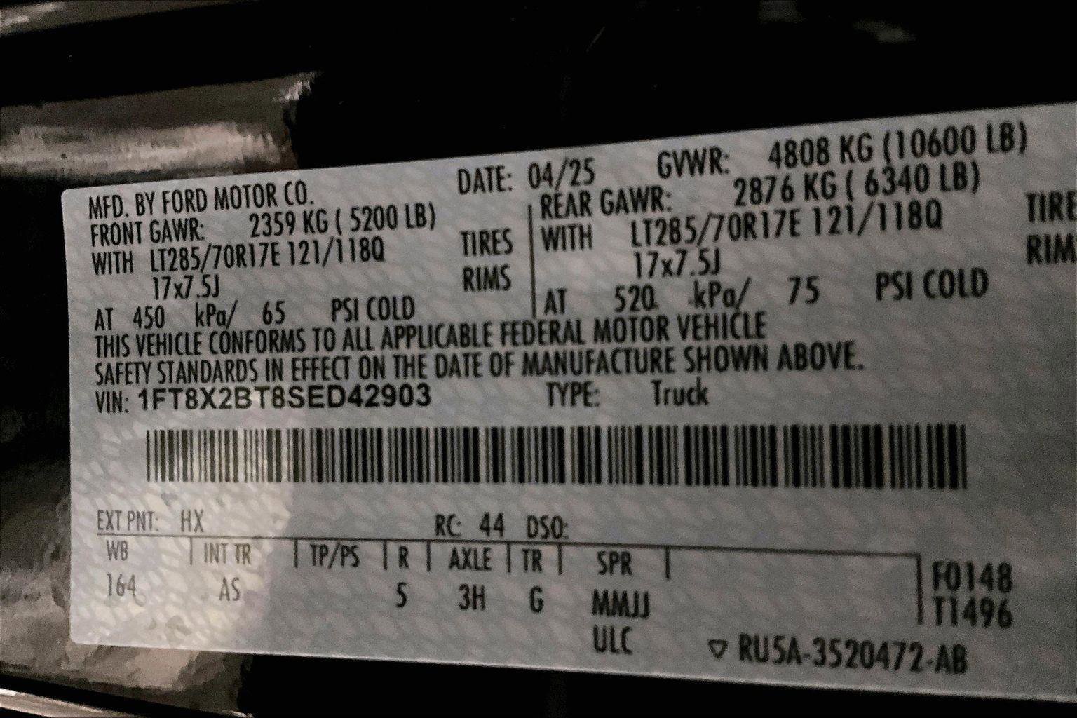 Certified 2025 Ford F250 XL w/ XL Off-Road Package image 33