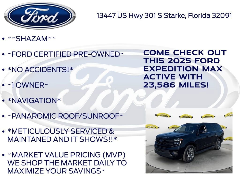 Certified 2025 Ford Expedition Max Active AWD/4WD image 6