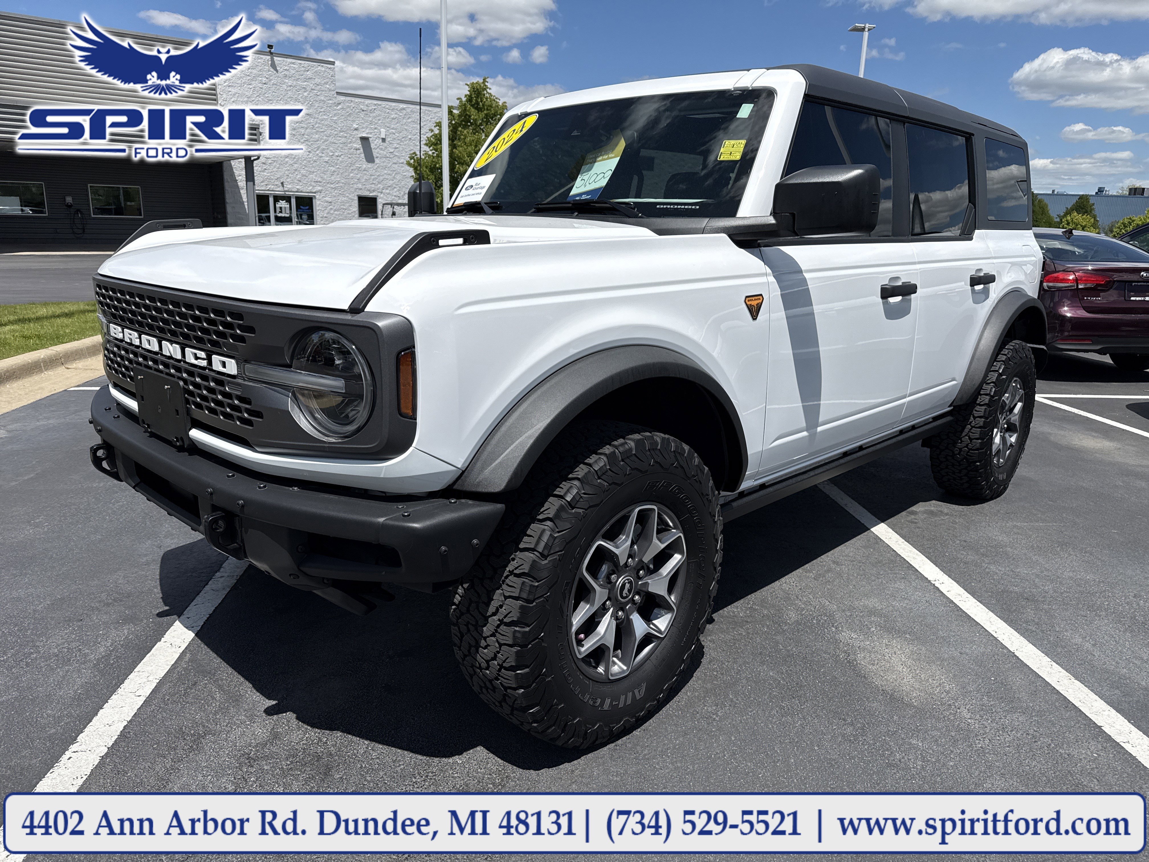 Certified 2024 Ford Bronco Badlands AWD/4WD image 1