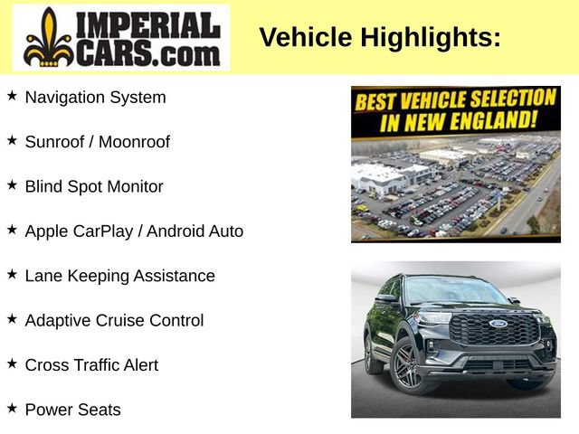Certified 2025 Ford Explorer ST-Line w/ Premium Package AWD/4WD image 5