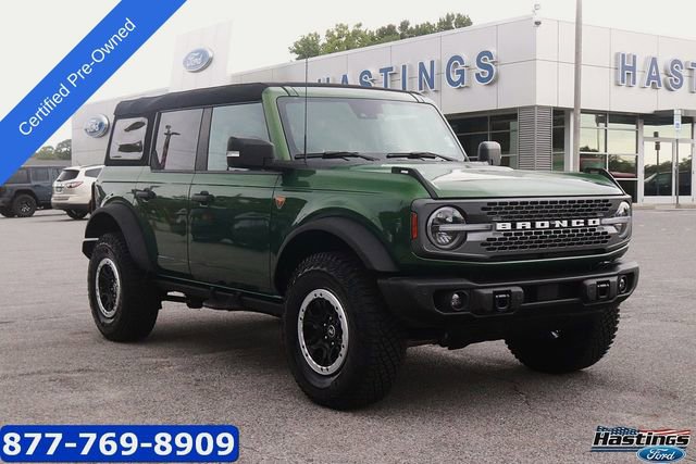 Certified 2023 Ford Bronco Badlands w/ Sasquatch Package