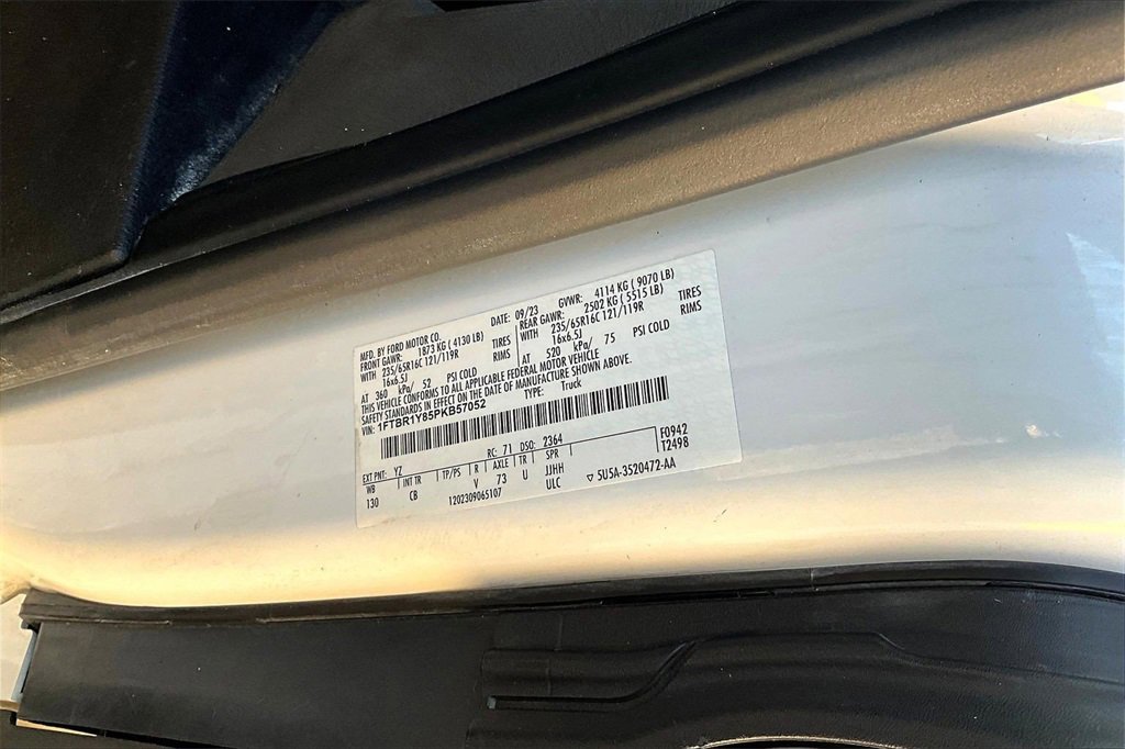 Certified 2023 Ford Transit 250 Base w/ Exterior Upgrade Package image 30