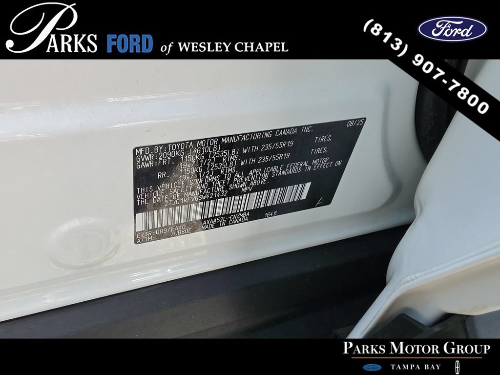 Used 2025 Toyota RAV4 XLE Premium w/ Weather Package FWD image 34