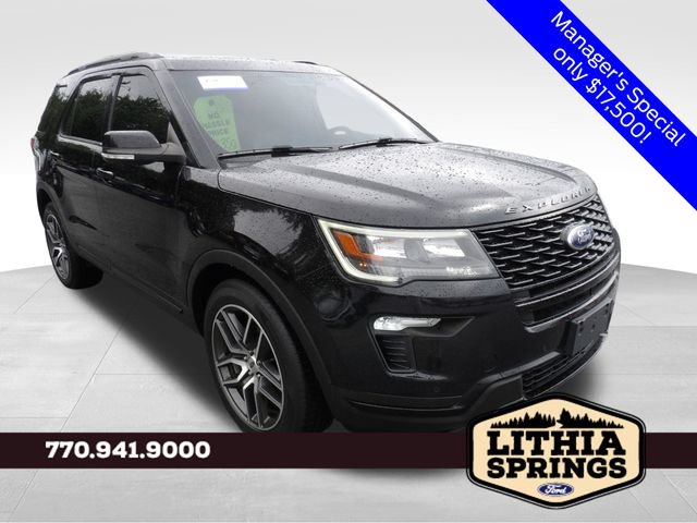 Certified 2019 Ford Explorer Sport AWD/4WD image 1