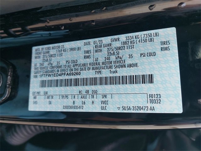 Certified 2023 Ford F150 Limited image 35