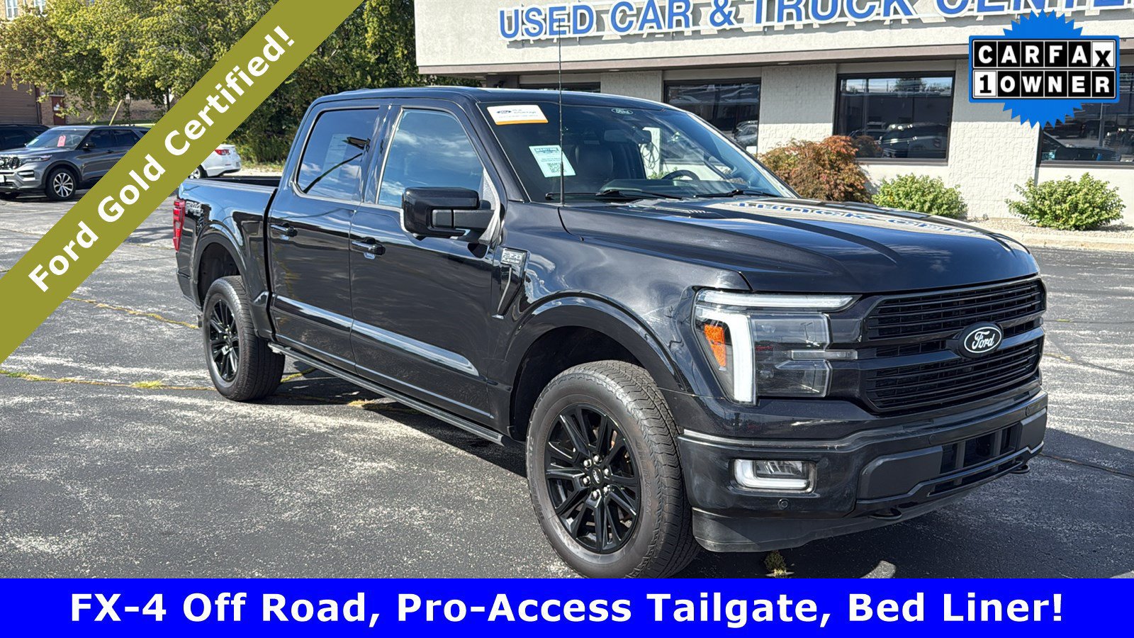 Certified 2024 Ford F150 Platinum w/ FX4 Off-Road Package