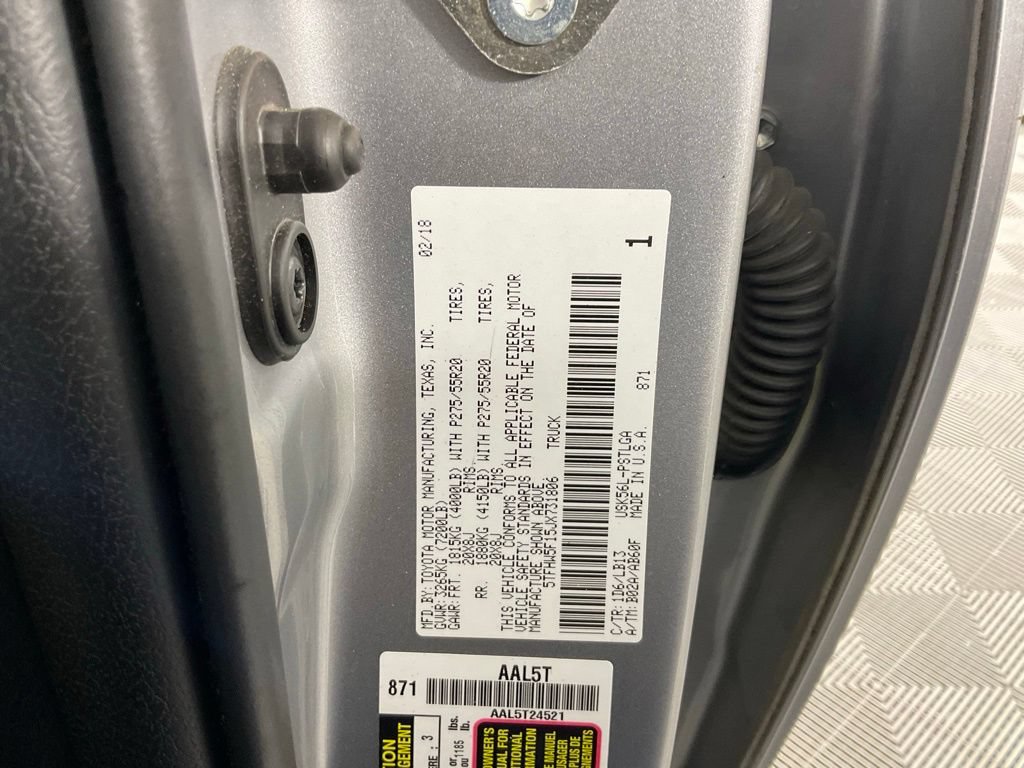 Used 2018 Toyota Tundra Limited AWD/4WD image 28