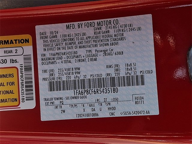 Certified 2024 Ford Mustang GT image 27