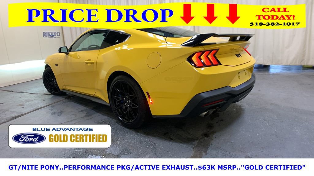 Certified 2024 Ford Mustang GT Premium w/ GT Performance Package image 4