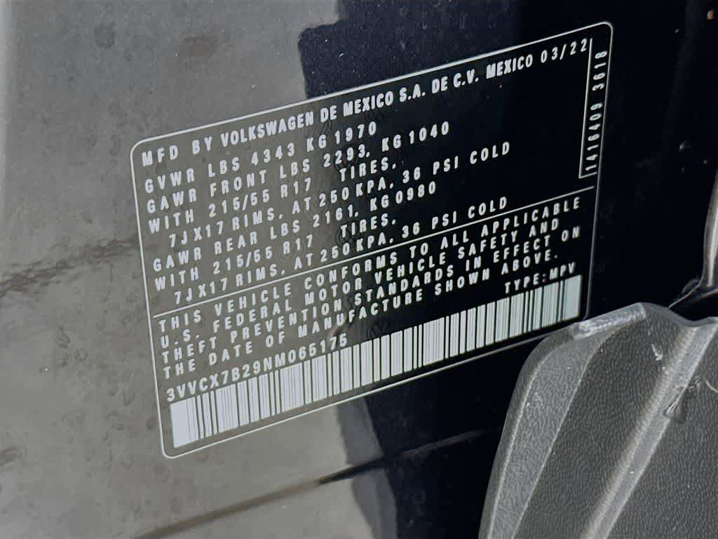 Used 2022 Volkswagen Taos S FWD image 22