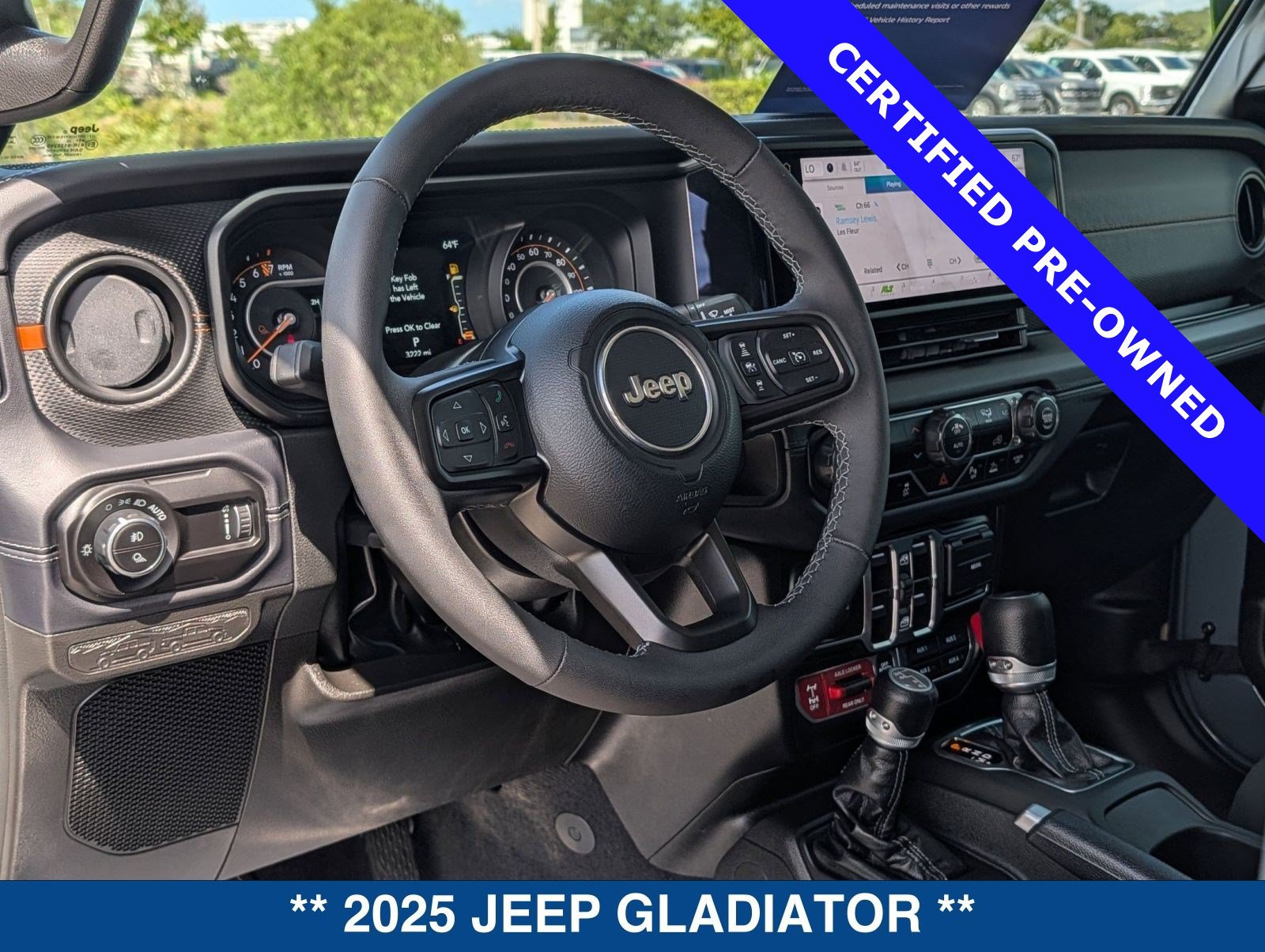 Used 2025 Jeep Gladiator Mojave w/ Safety Group AWD/4WD image 24