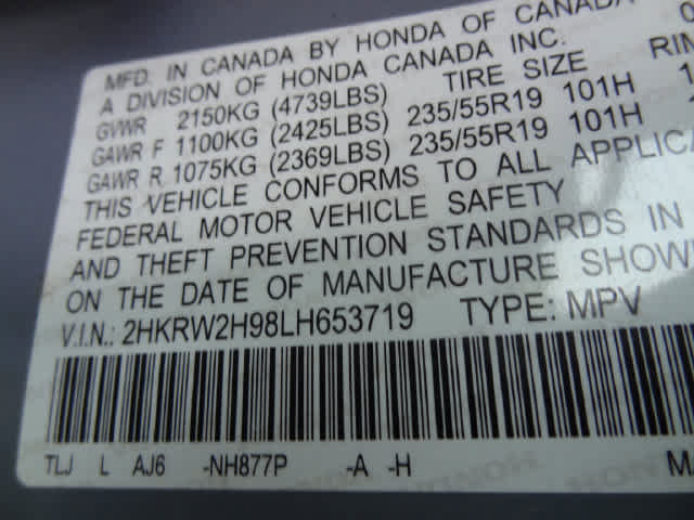 Used 2020 Honda CR-V Touring image 41