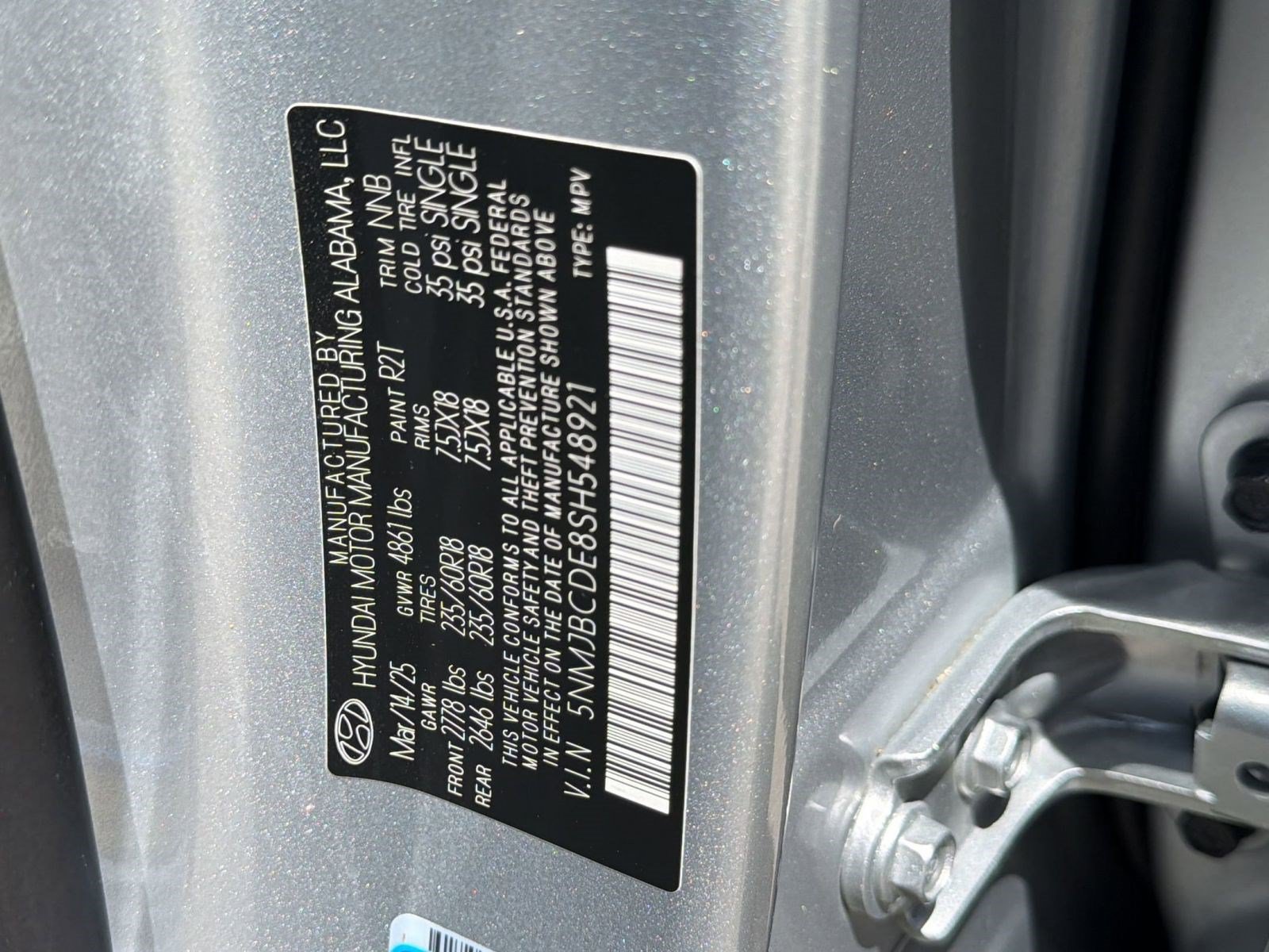 Used 2025 Hyundai Tucson SEL AWD/4WD image 18