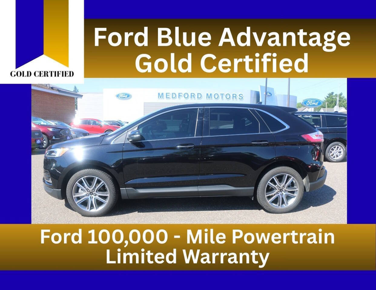 Certified 2024 Ford Edge Titanium w/ Equipment Group 301A
