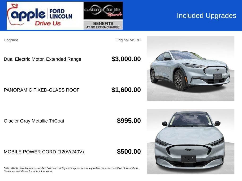 Certified 2024 Ford Mustang Mach-E Premium AWD/4WD image 4