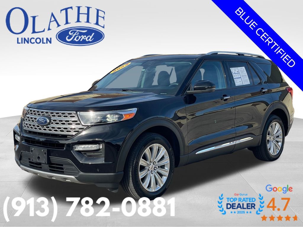 Certified 2022 Ford Explorer Limited w/ Equipment Group 301A
