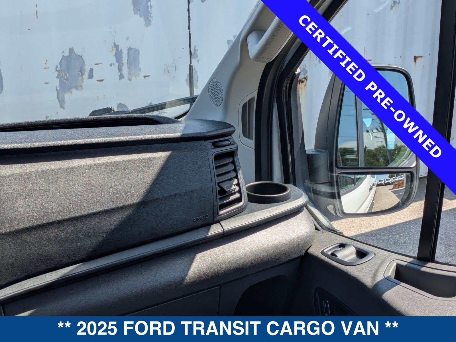 Certified 2025 Ford Transit 250 Low Roof w/ Exterior Upgrade Package RWD image 17