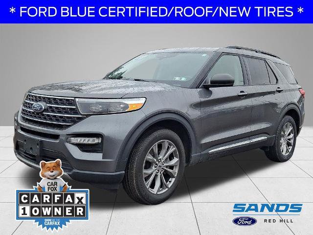 Certified 2023 Ford Explorer XLT w/ Equipment Group 202A AWD/4WD image 1