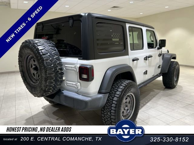 Used 2018 Jeep Wrangler Unlimited Sport AWD/4WD image 4