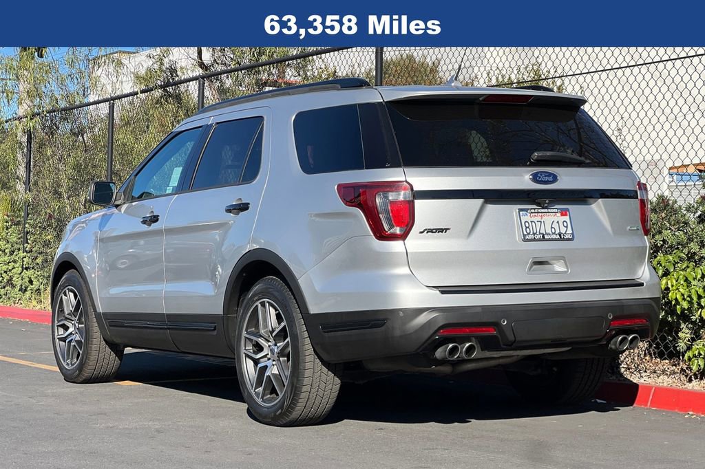 Certified 2018 Ford Explorer Sport w/ Equipment Group 401A image 8