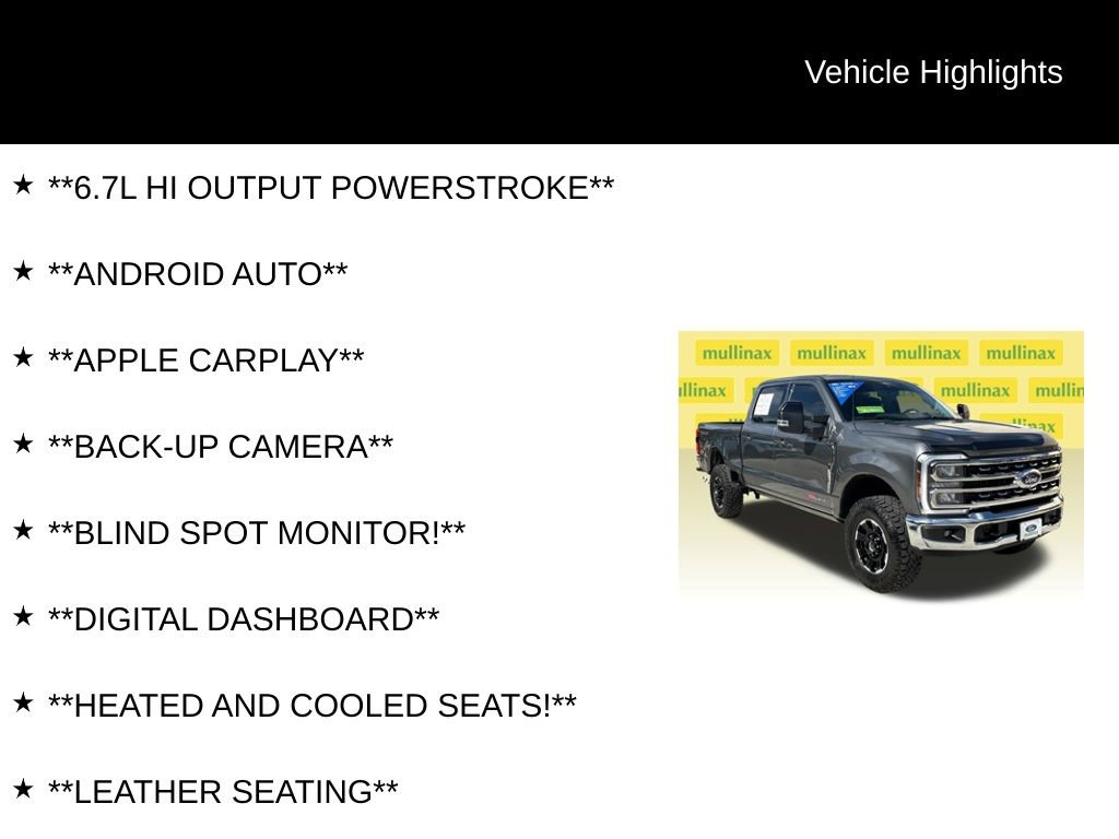 Certified 2025 Ford F250 Lariat w/ Tremor Off-Road Package AWD/4WD image 12