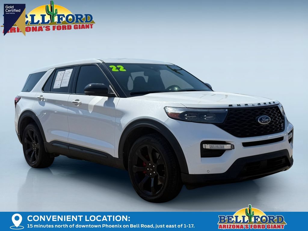 Certified 2022 Ford Explorer ST w/ Equipment Group 401A AWD/4WD image 4