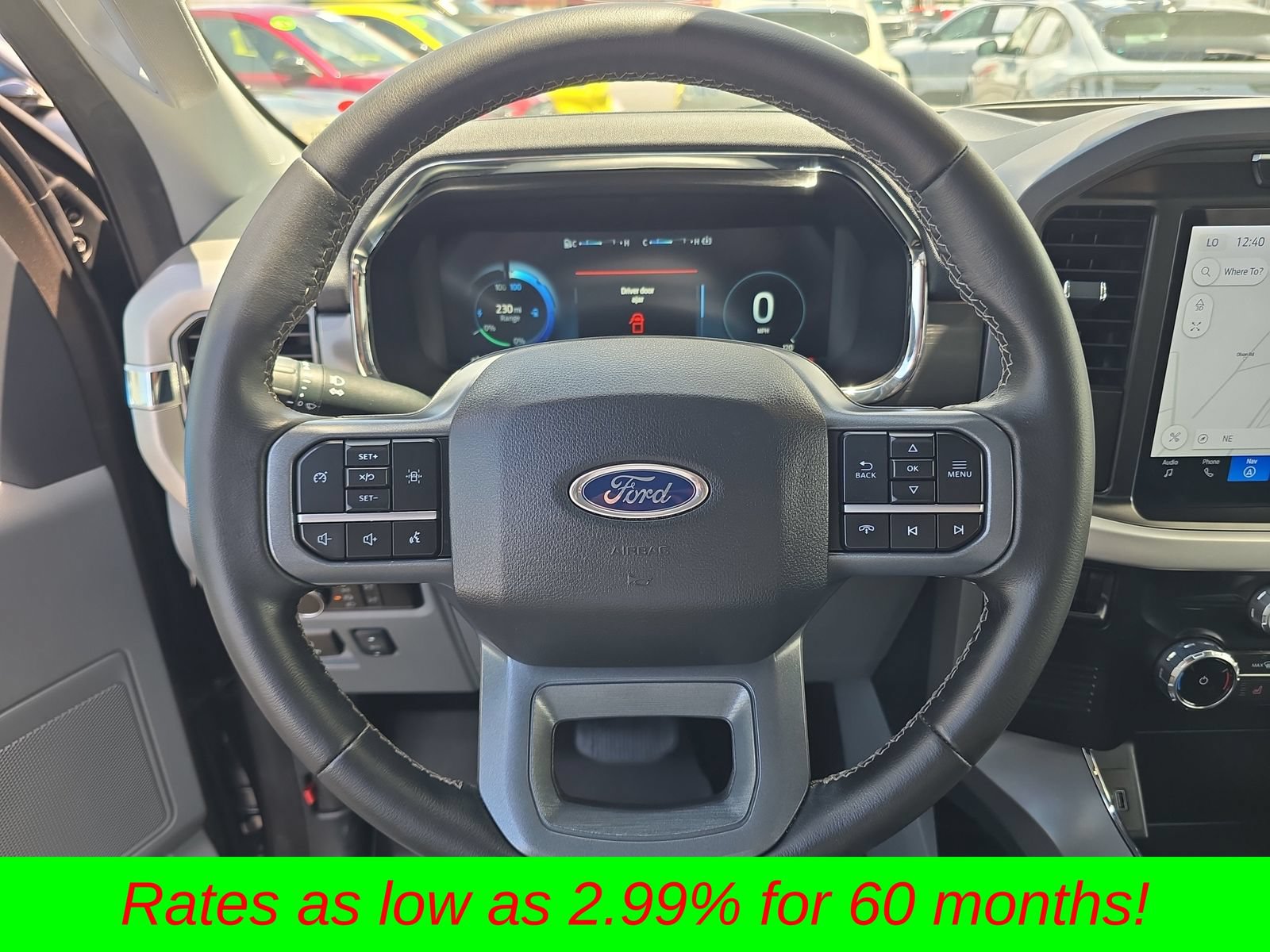 Certified 2023 Ford F150 Lightning XLT AWD/4WD image 27
