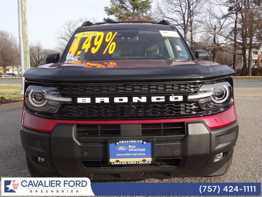 Certified 2025 Ford Bronco Sport Outer Banks w/ Outer Banks Tech Package+ image 13