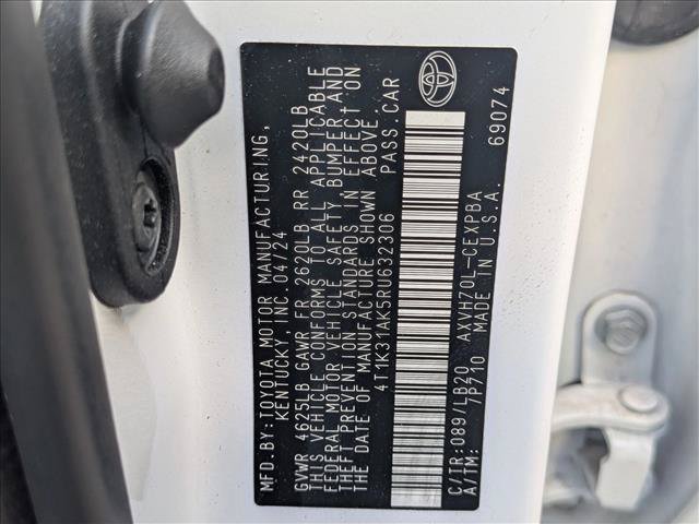 Used 2024 Toyota Camry XSE w/ Navigation Package FWD image 23