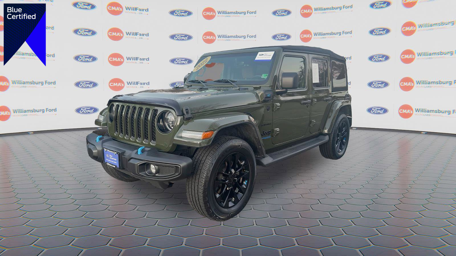 Used 2022 Jeep Wrangler Unlimited Sahara w/ Cold Weather Group image 1