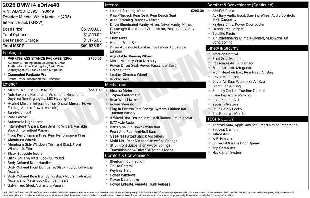 Used 2025 BMW i4 eDrive40 image 34