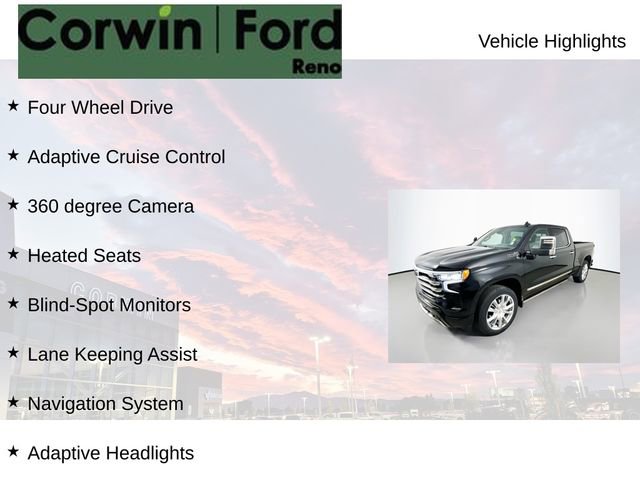 Used 2023 Chevrolet Silverado 1500 High Country w/ High Country Premium Package AWD/4WD image 8