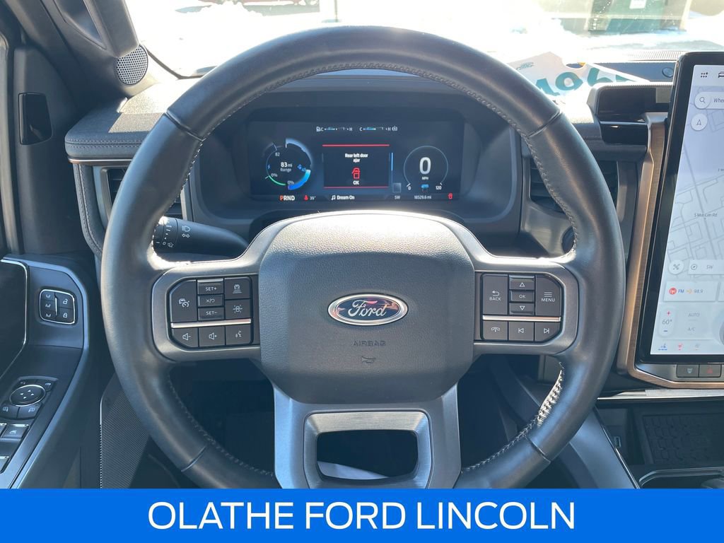 Certified 2023 Ford F150 Lightning Lariat w/ Equipment Group 511A High image 27