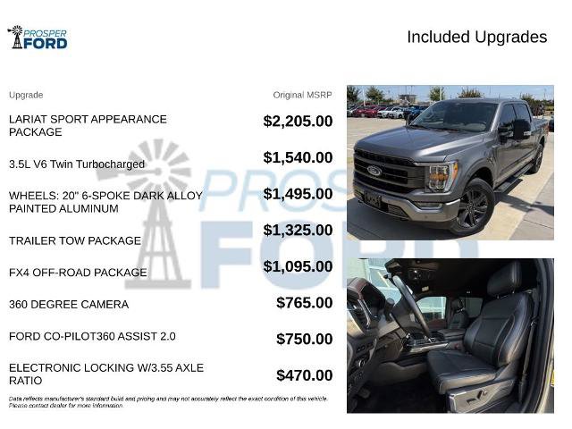 Certified 2023 Ford F150 Lariat AWD/4WD image 3