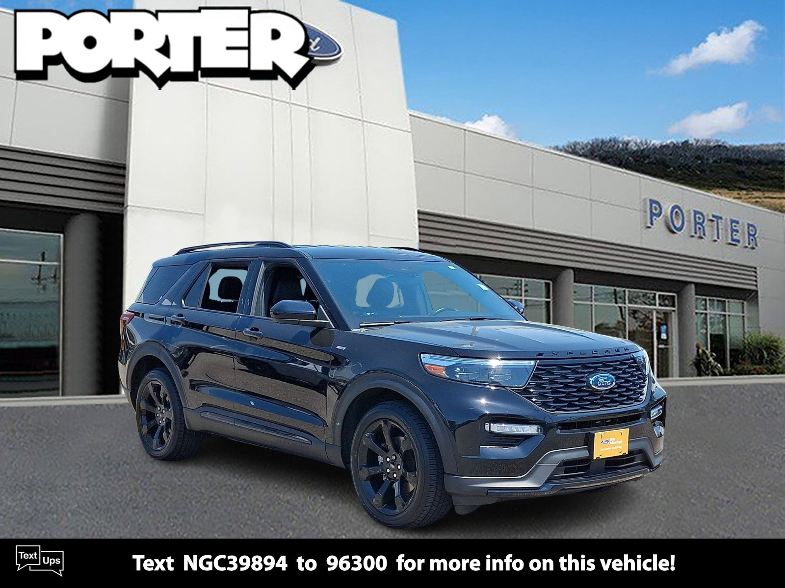 Certified 2022 Ford Explorer ST-Line w/ Class IV Trailer Tow Package