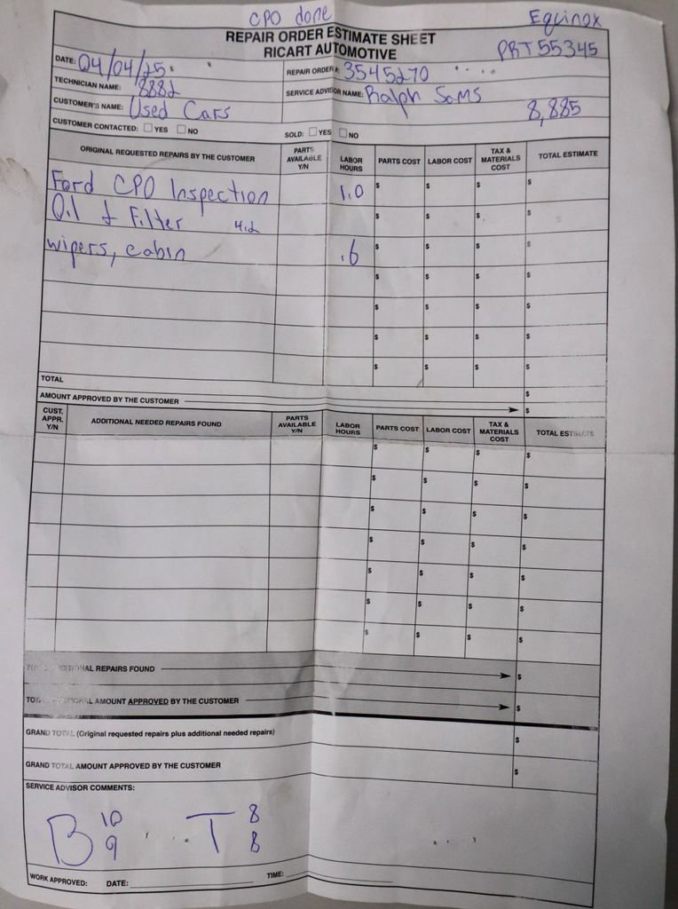 Used 2024 Chevrolet Equinox LT w/ LPO, Floor Liner Package image 12