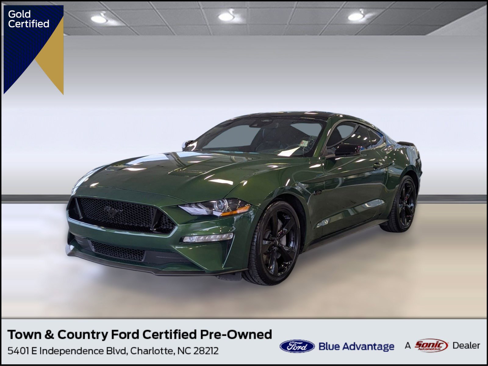 Certified 2022 Ford Mustang GT Premium w/ Equipment Group 401A image 1