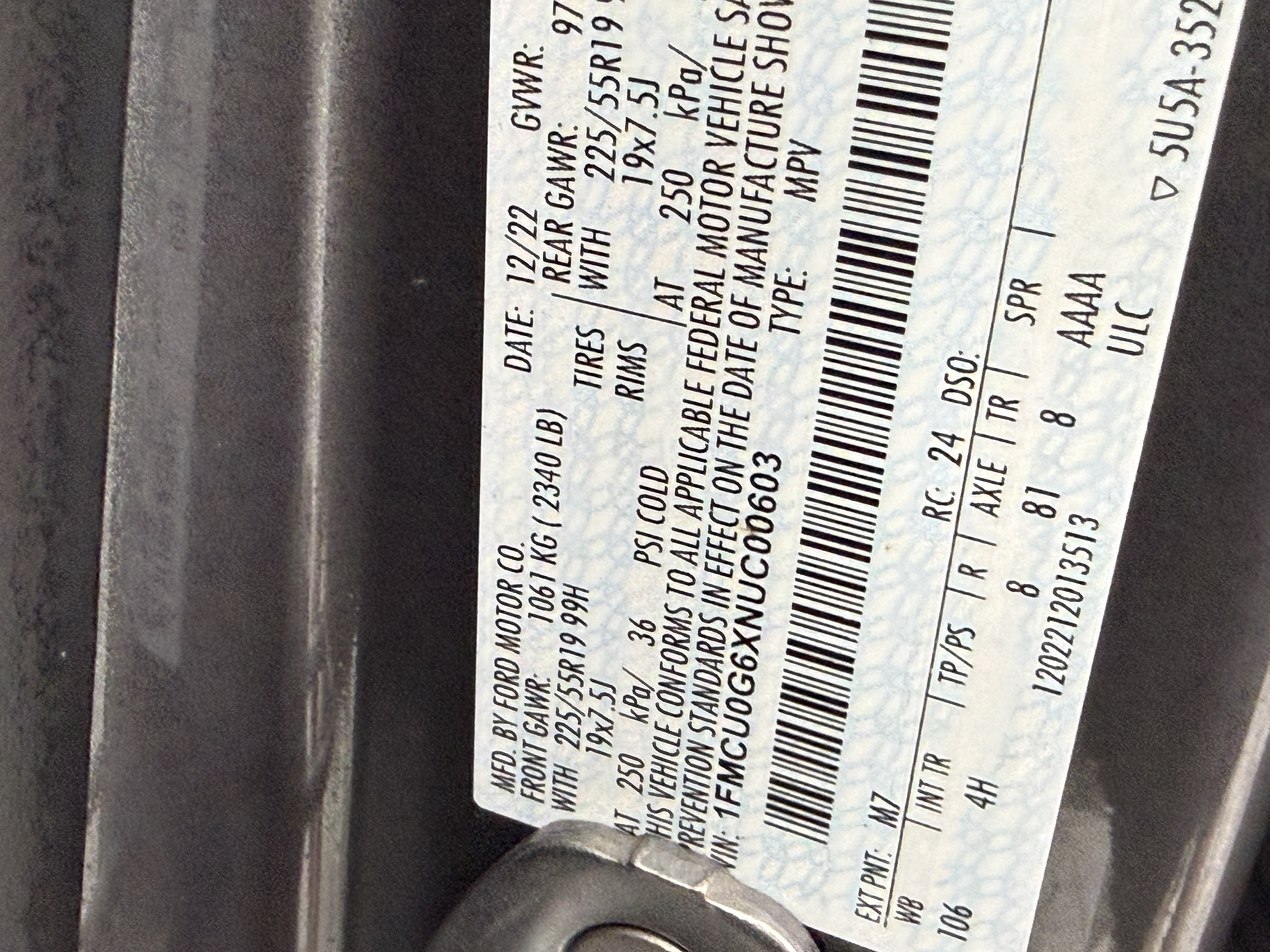 Certified 2022 Ford Escape SE w/ SE Sport Appearance Package FWD image 28