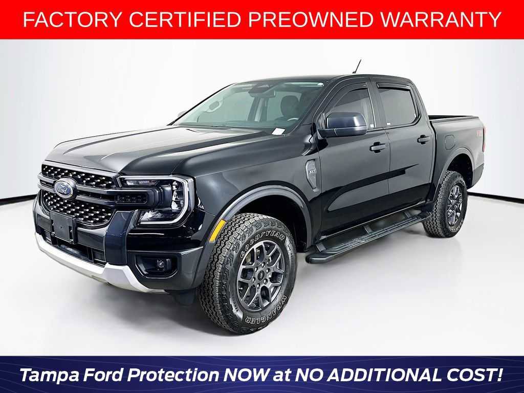 Certified 2024 Ford Ranger XLT w/ FX4 Off-Road Package