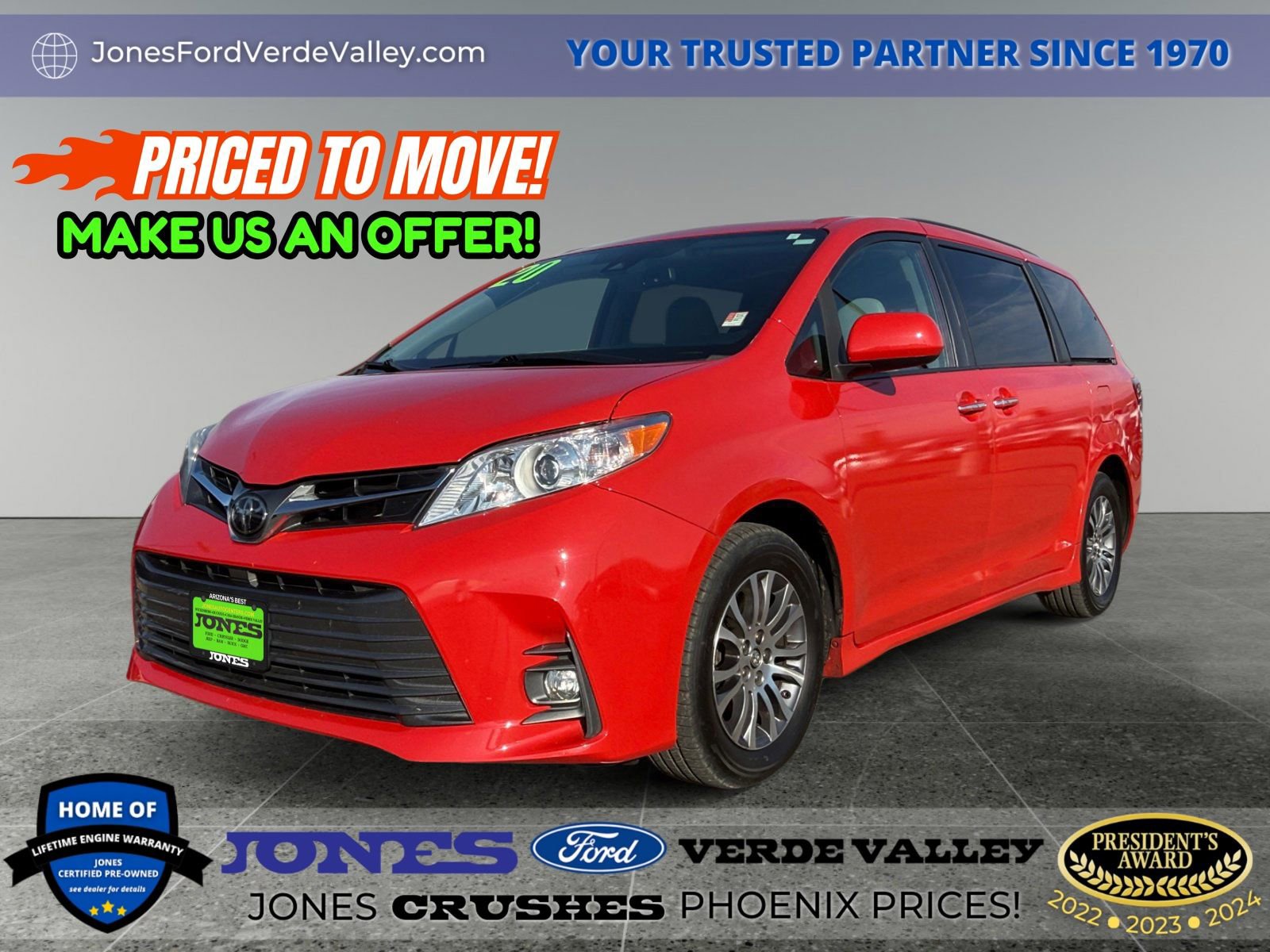 Used 2020 Toyota Sienna XLE