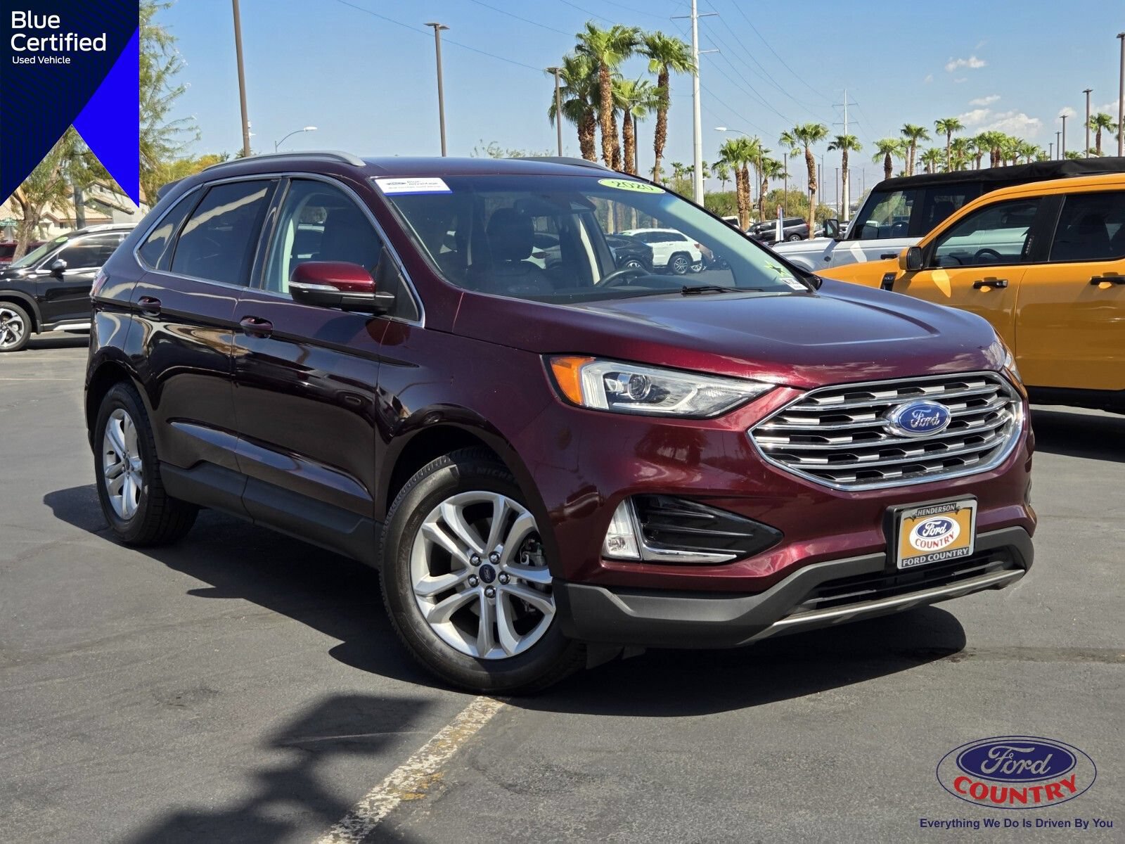 Certified 2020 Ford Edge SEL