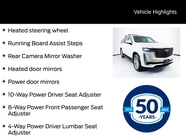 Used 2023 Cadillac Escalade ESV Premium Luxury AWD/4WD image 31