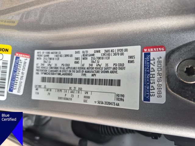 Certified 2021 Ford Bronco Outer Banks AWD/4WD image 38