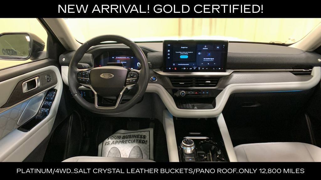 Certified 2025 Ford Explorer Platinum w/ LUX Leather Package AWD/4WD image 31